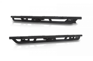 Attica 4x4 - Attica 4x4 Jeep Gladiator JT 2019-23 Side Step - Black - Powder Coated - Steel - ATTJT02C104-BX