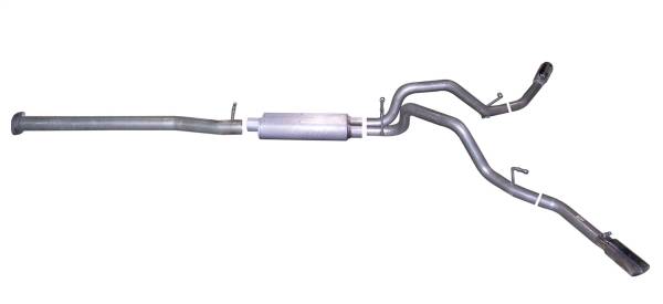 Gibson Performance Exhaust - 2007 - 2009 GMC, Chevrolet Gibson Performance Exhaust Dual Extreme Exhaust System - 5628