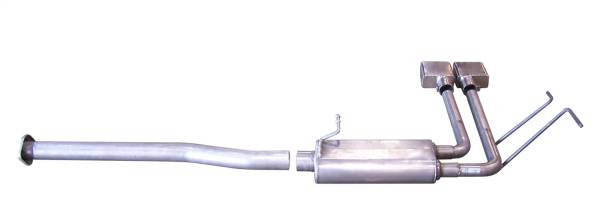Gibson Performance Exhaust - 2007 - 2009 GMC, Chevrolet Gibson Performance Exhaust Super Truck Exhaust System - 5629