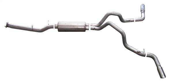 Gibson Performance Exhaust - 2007 - 2010 GMC, Chevrolet Gibson Performance Exhaust Dual Extreme Exhaust System - 5632