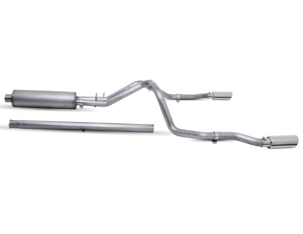 Gibson Performance Exhaust - 2019 - 2022 GMC, Chevrolet Gibson Performance Exhaust Dual Split Exhaust System - 65699
