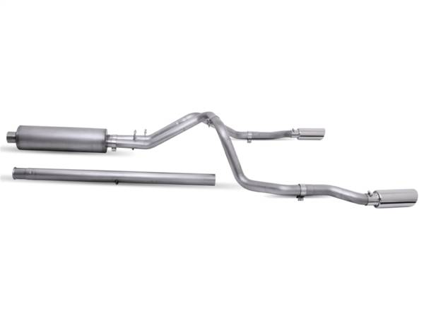 Gibson Performance Exhaust - 2020 - 2021 GMC, Chevrolet Gibson Performance Exhaust Dual Split Exhaust System - 65713