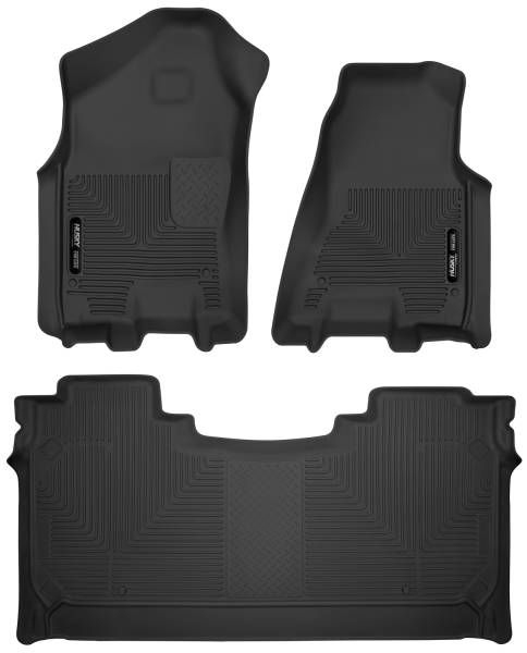 Husky Liners - 2019 - 2022 Ram Husky Liners Front & 2nd Seat Floor Liners - 54608