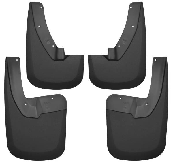 Husky Liners - 2009 - 2010 Dodge, 2011 - 2022 Ram Husky Liners Front and Rear Mud Guard Set - 58186