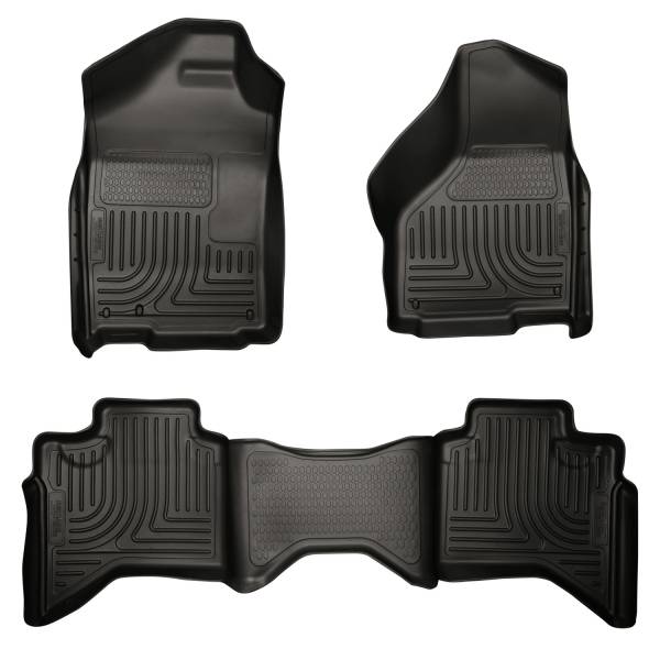 Husky Liners - 2002 - 2009 Dodge Husky Liners Front & 2nd Seat Floor Liners - 98031
