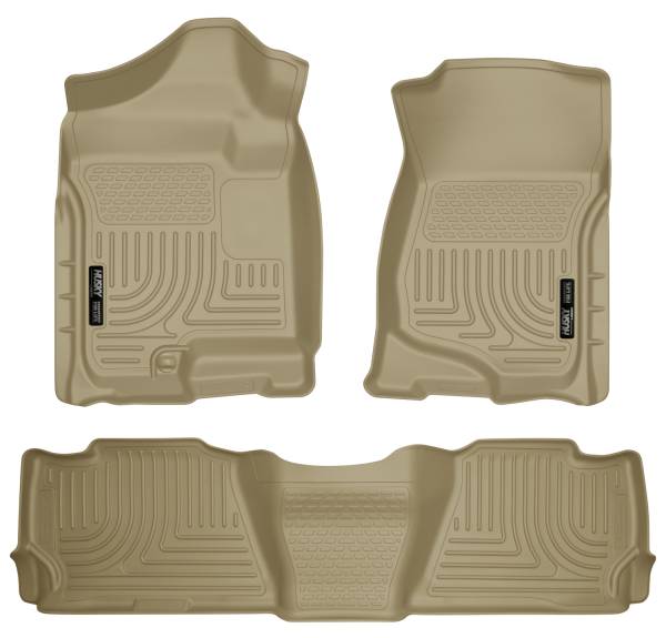 Husky Liners - 2007 - 2014 Chevrolet Husky Liners Front & 2nd Seat Floor Liners - 98253
