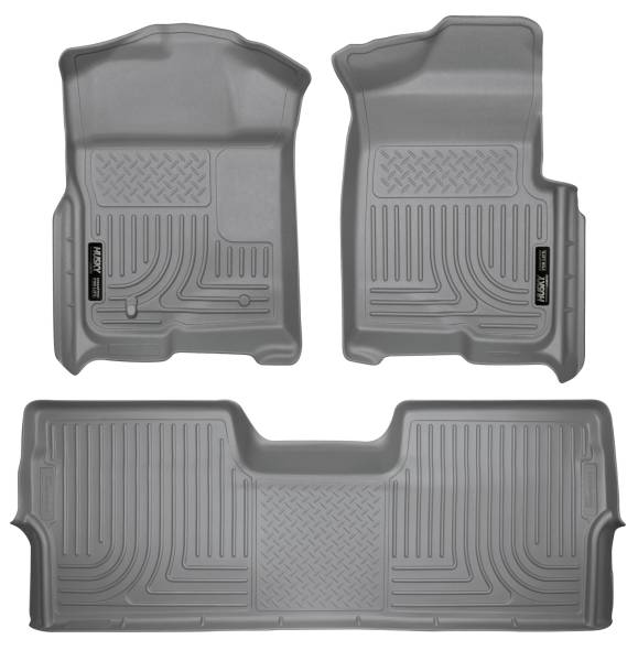 Husky Liners - 2009 - 2014 Ford Husky Liners Front & 2nd Seat Floor Liners (Footwell Coverage) - 98332
