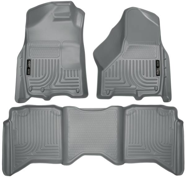 Husky Liners - 2009 - 2010 Dodge, 2011 - 2022 Ram Husky Liners Front & 2nd Seat Floor Liners - 99002