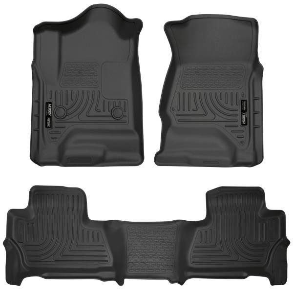 Husky Liners - 2015 - 2020 Chevrolet Husky Liners Front & 2nd Seat Floor Liners - 99211