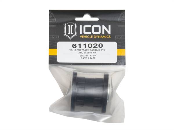 ICON Vehicle Dynamics - 2005 - 2016 Ford ICON Vehicle Dynamics 05-16 FSD TRACK BAR BUSHING AND SLEEVE KIT - 611020