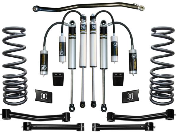 ICON Vehicle Dynamics - 2003 - 2010 Dodge, 2011 - 2013 Ram ICON Vehicle Dynamics 03-12 RAM 2500/3500 4WD 2.5" STAGE 3 SUSPENSION SYSTEM - K212503T