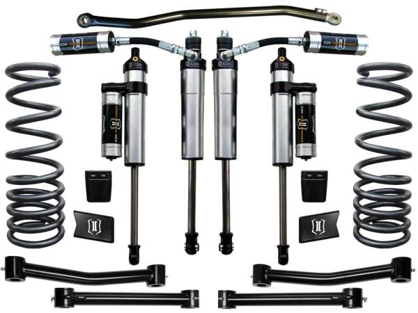ICON Vehicle Dynamics - 2003 - 2010 Dodge, 2011 - 2013 Ram ICON Vehicle Dynamics 03-12 RAM 2500/3500 4WD 2.5" STAGE 4 SUSPENSION SYSTEM - K212504T