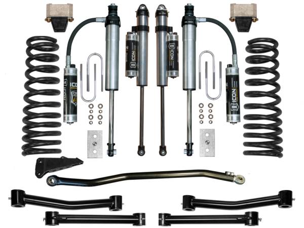 ICON Vehicle Dynamics - 2003 - 2008 Dodge ICON Vehicle Dynamics 03-08 RAM 2500/3500 4WD 4.5" STAGE 5 SUSPENSION SYSTEM - K214504T