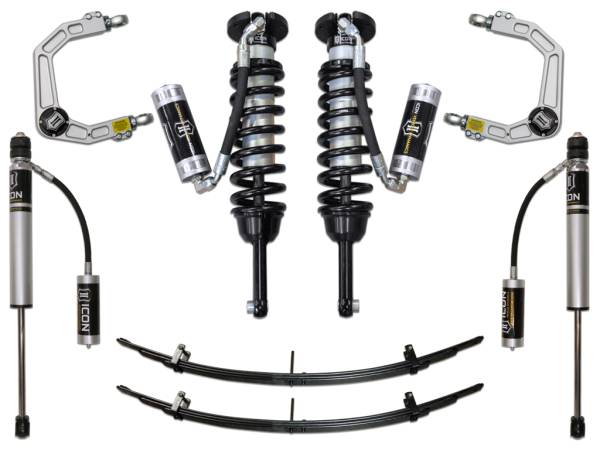 ICON Vehicle Dynamics - 2005 - 2022 Toyota ICON Vehicle Dynamics 05-15 TACOMA 0-3.5"/ 16-UP 0-2.75" STAGE 4 SUSPENSION SYSTEM W BILLET UCA - K53004