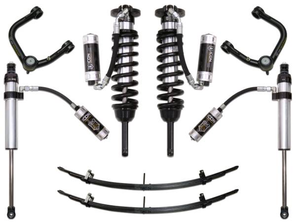 ICON Vehicle Dynamics - 2005 - 2022 Toyota ICON Vehicle Dynamics 05-15 TACOMA 0-3.5"/ 16-UP 0-2.75" STAGE 6 SUSPENSION SYSTEM W TUBULAR UCA - K53006T