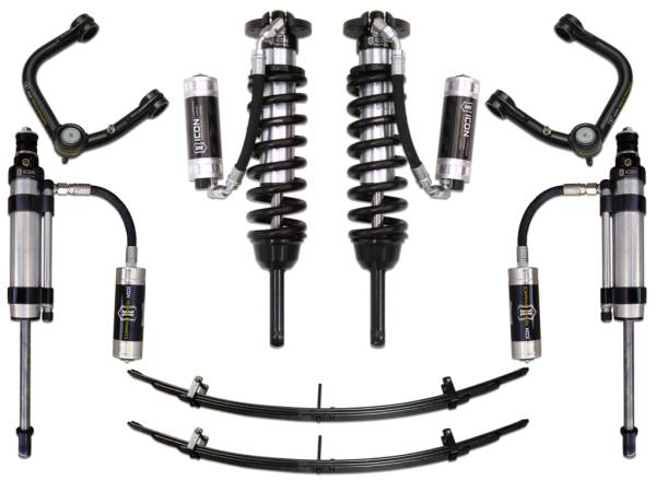 ICON Vehicle Dynamics - 2005 - 2022 Toyota ICON Vehicle Dynamics 05-15 TACOMA 0-3.5"/ 16-UP 0-2.75" STAGE 7 SUSPENSION SYSTEM W TUBULAR UCA - K53007T