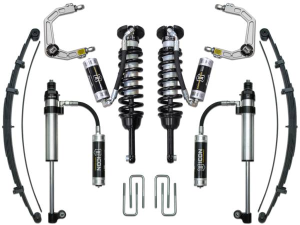 ICON Vehicle Dynamics - 2005 - 2022 Toyota ICON Vehicle Dynamics 05-15 TACOMA 0-3.5"/ 16-UP 0-2.75" STAGE 8 SUSPENSION SYSTEM W BILLET UCA - K53008