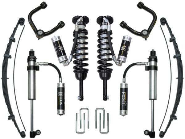 ICON Vehicle Dynamics - 2005 - 2022 Toyota ICON Vehicle Dynamics 05-15 TACOMA 0-3.5"/ 16-UP 0-2.75" STAGE 8 SUSPENSION SYSTEM W TUBULAR UCA - K53008T