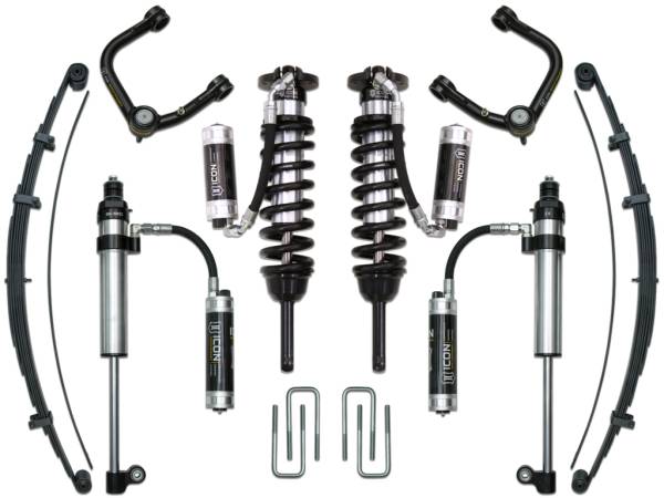ICON Vehicle Dynamics - 2005 - 2022 Toyota ICON Vehicle Dynamics 05-15 TACOMA 0-3.5"/ 16-UP 0-2.75" STAGE 9 SUSPENSION SYSTEM W TUBULAR UCA - K53009T