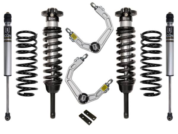 ICON Vehicle Dynamics - 2010 - 2022 Toyota ICON Vehicle Dynamics 10-UP FJ/10-UP 4RUNNER 0-3.5" STAGE 2 SUSPENSION SYSTEM W BILLET UCA - K53062