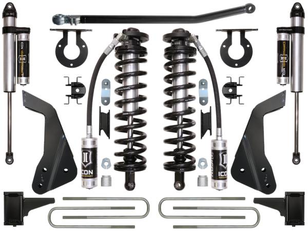 ICON Vehicle Dynamics - 2008 - 2010 Ford ICON Vehicle Dynamics 08-10 FORD F-250/F-350 4-5.5" STAGE 3 COILOVER CONVERSION SYSTEM - K63123
