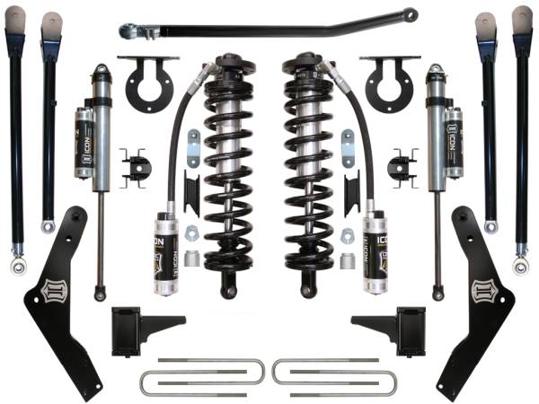 ICON Vehicle Dynamics - 2011 - 2016 Ford ICON Vehicle Dynamics 11-16 FORD F-250/F-350 4-5.5" STAGE 4 COILOVER CONVERSION SYSTEM - K63134