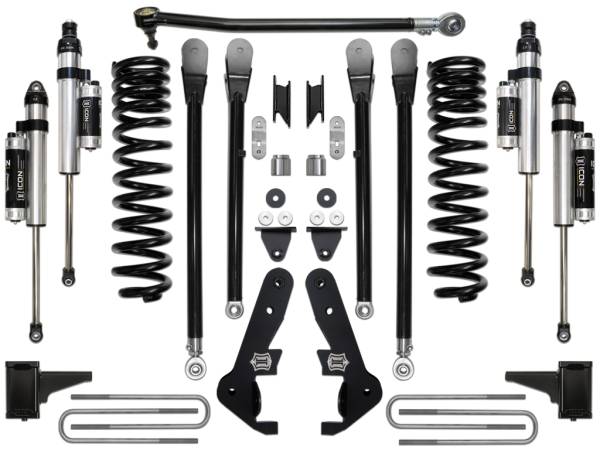 ICON Vehicle Dynamics - 2017 - 2019 Ford ICON Vehicle Dynamics 17-19 FORD F-250/F-350 4.5" STAGE 4 SUSPENSION SYSTEM - K64514