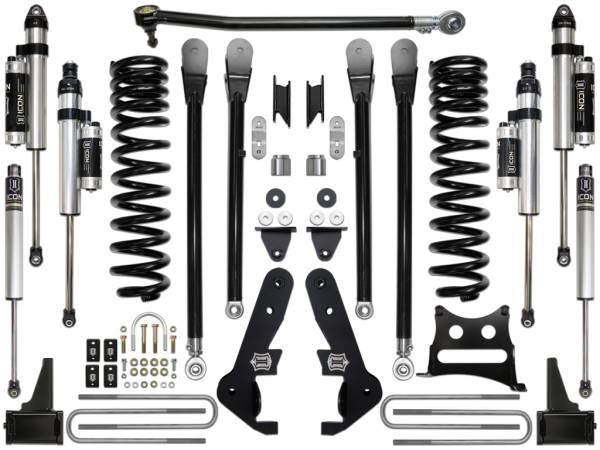 ICON Vehicle Dynamics - 2017 - 2019 Ford ICON Vehicle Dynamics 17-19 FORD F-250/F-350 4.5" STAGE 5 SUSPENSION SYSTEM - K64515