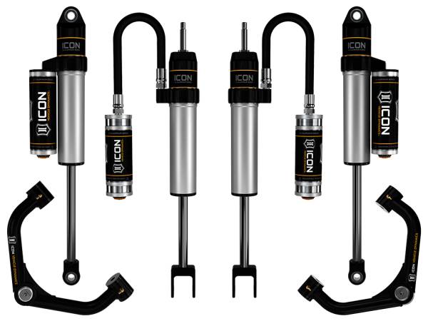 ICON Vehicle Dynamics - 2020 - 2022 GMC, Chevrolet ICON Vehicle Dynamics 20-UP GM 2500HD/3500 0-2" STAGE 2 SUSPENSION SYSTEM (TUBULAR) - K78352T