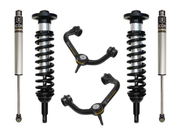 ICON Vehicle Dynamics - 2004 - 2008 Ford ICON Vehicle Dynamics 04-08 FORD F150 4WD 0-2.63" STAGE 2 SUSPENSION SYSTEM W TUBULAR UCA - K93021T