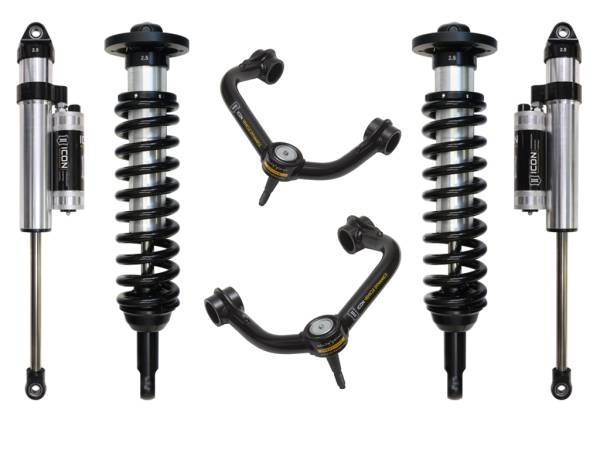 ICON Vehicle Dynamics - 2004 - 2008 Ford ICON Vehicle Dynamics 04-08 FORD F150 4WD 0-2.63" STAGE 4 SUSPENSION SYSTEM W TUBULAR UCA - K93023T