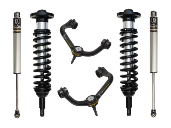 ICON Vehicle Dynamics - 2004 - 2008 Ford ICON Vehicle Dynamics 04-08 FORD F150 2WD 0-2.63" STAGE 2 SUSPENSION SYSTEM W TUBULAR UCA - K93031T