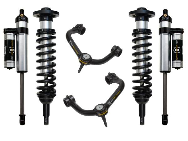 ICON Vehicle Dynamics - 2004 - 2008 Ford ICON Vehicle Dynamics 04-08 FORD F150 2WD 0-2.63" STAGE 3 SUSPENSION SYSTEM W TUBULAR UCA - K93032T