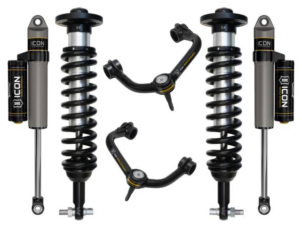 ICON Vehicle Dynamics - 2021 Ford ICON Vehicle Dynamics 2021 FORD F150 4WD 0-2.75" STAGE 3 SUSPENSION SYSTEM W TUBULAR UCA - K93113T