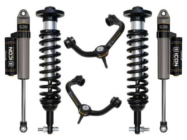 ICON Vehicle Dynamics - 2021 Ford ICON Vehicle Dynamics 2021 FORD F150 2WD 0-3" STAGE 3 SUSPENSION SYSTEM W TUBULAR UCA - K93123T