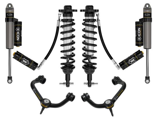 ICON Vehicle Dynamics - 2021 Ford ICON Vehicle Dynamics 2021 FORD F150 2WD 0-3" STAGE 4 SUSPENSION SYSTEM W TUBULAR UCA - K93124T