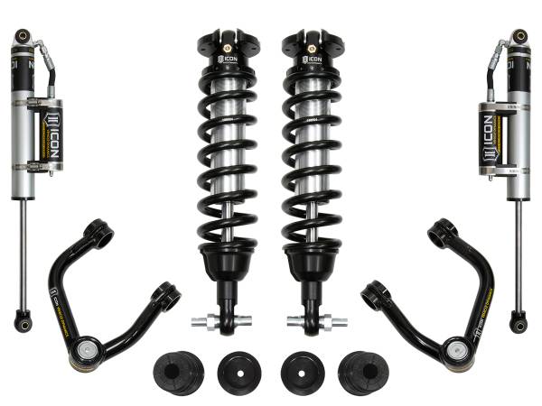 ICON Vehicle Dynamics - 2019 - 2022 Ford ICON Vehicle Dynamics 19-UP FORD RANGER 0-3.5" STAGE 3 SUSPENSION SYSTEM W TUBULAR UCA - K93203T