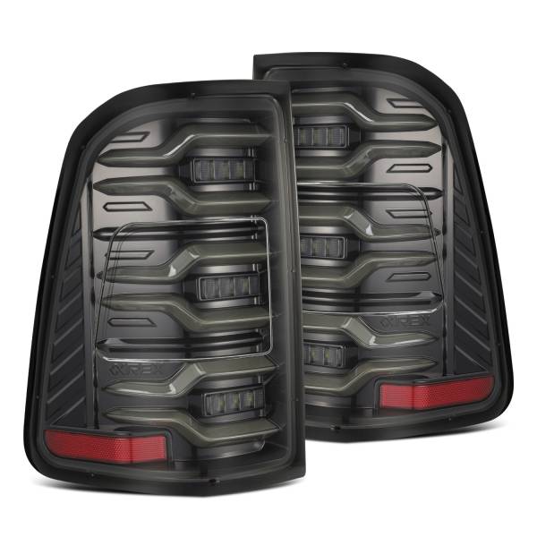 AlphaRex - 2019 - 2022 Ram AlphaRex LED Taillights Alpha-Black - 640030