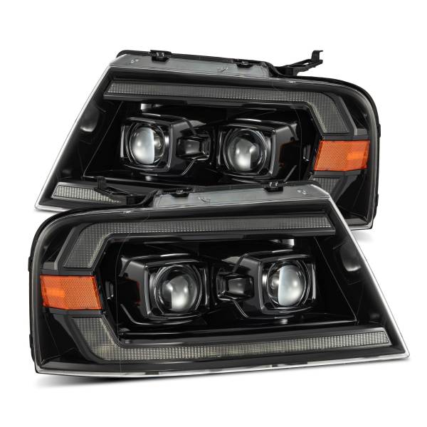 AlphaRex - 2004 - 2008 Ford AlphaRex Projector Headlights Alpha-Black - 880136