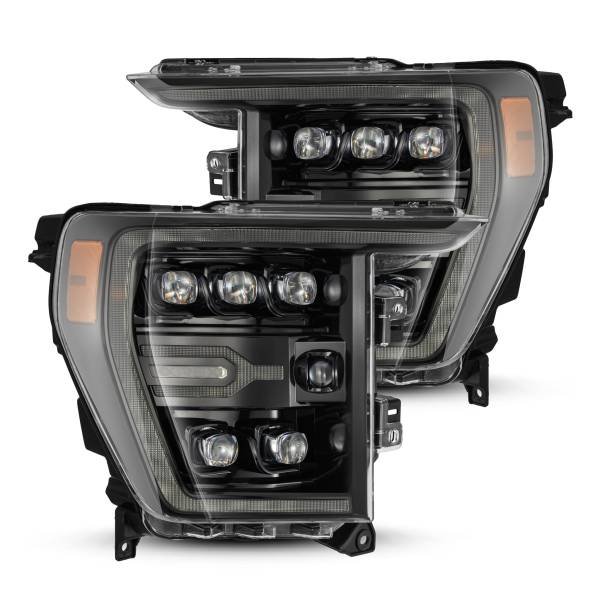 AlphaRex - 2021 - 2022 Ford AlphaRex LED Projector Headlights in Alpha-Black - 880138