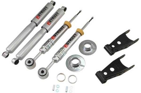 Belltech - 2009 - 2013 Ford Belltech Front And Rear Complete Kit W/ Street Performance Shocks - 977SP