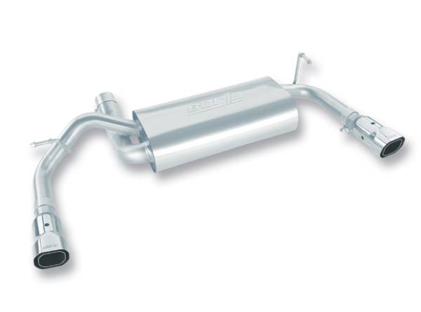 Borla - 2007 - 2011 Jeep Borla Axle-Back Exhaust System - S-Type - 11755