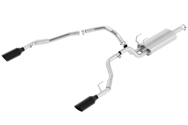 Borla - 2009 - 2010 Dodge, 2011 - 2022 Ram Borla Cat-Back™ Exhaust System - S-Type - 140307BC