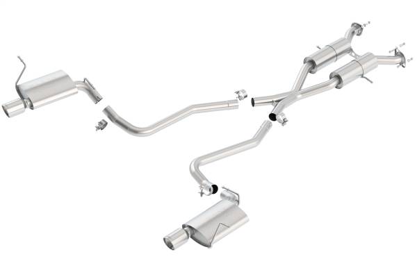 Borla - 2011 - 2020 Jeep Borla Cat-Back Exhaust System - Touring - 140406