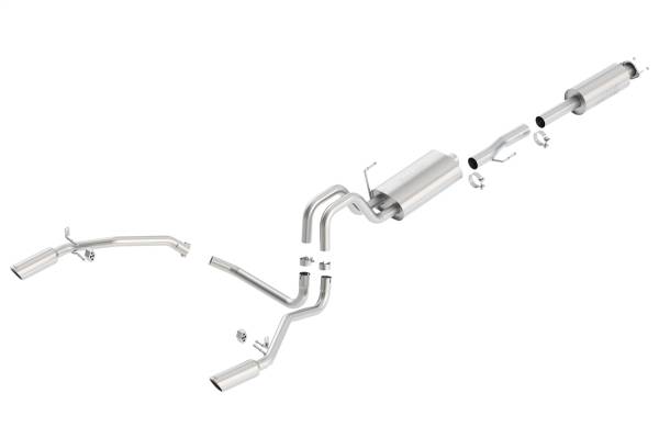Borla - 2011 - 2014 Ford Borla Cat-Back Exhaust System - S-Type - 140416