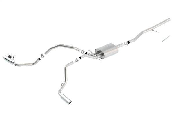 Borla - 2014 - 2018 GMC, Chevrolet Borla Cat-Back Exhaust System - ATAK - 140549