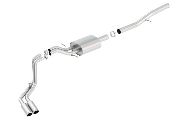 Borla - 2014 - 2018 Chevrolet, 2015 - 2018 GMC Borla Cat-Back Exhaust System - S-Type - 140576