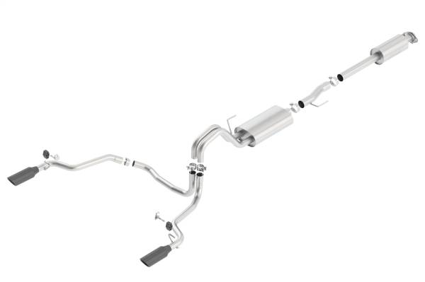 Borla - 2015 - 2020 Ford Borla Cat-Back™ Exhaust System - Touring - 140614BC