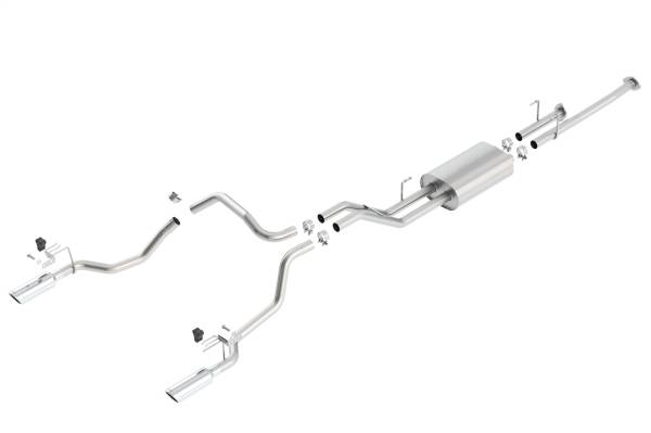 Borla - 2014 - 2021 Toyota Borla Cat-Back™ Exhaust System - Touring - 140638