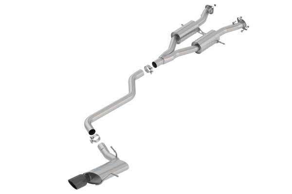 Borla - 2014 - 2021 Jeep Borla Cat-Back Exhaust System - S-Type - 140748BC